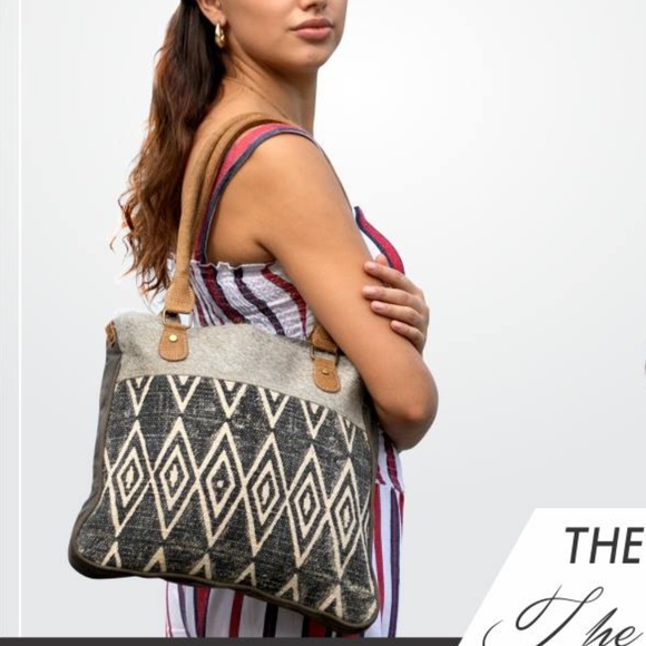 Handbags - Myra Bag Traffic Cone handbag up cycled purse